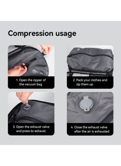 MARK RYDEN Mark Ryden 9299YKK Vacuum Compression Backpack With Air Pumb Device, Waterproof Oxford Fabric, 15.6-Inch Laptop, Multi-Storage, Wet/Dry Separation  - Image 2
