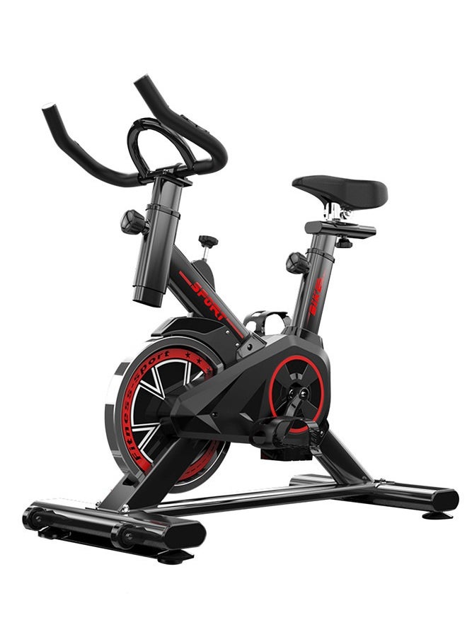 Sandinrayli Exercise Bike, Resistance Indoor Cycling Bike for Home, Belt Drive Indoor Exercise Bike Stationary ＆Comfortable Seat Cushion for Home, Cardio Workout Cycle Bike Training  - Image 1
