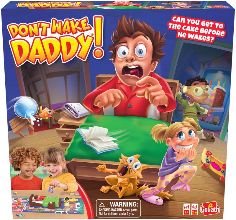 Goliath Don't Wake Daddy Board Game | Surprise Action Game for Kids | 2-6 Players, Ages 4+ - Image 1