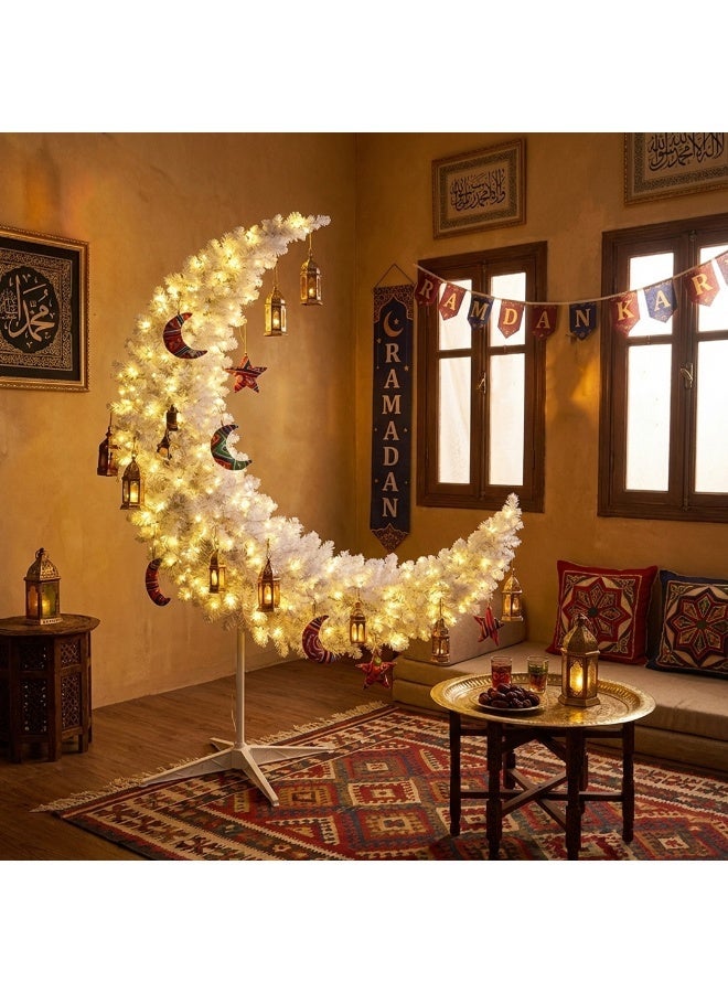 Ramadan Crescent Tree (White, 180 CM) - Image 2