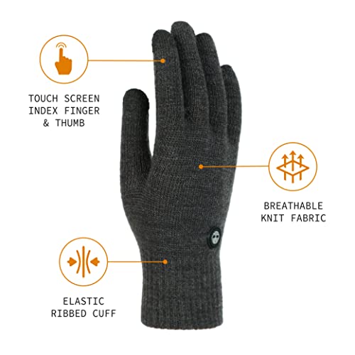 Timberland Mens With Technology Touchscreen Magic Gloves, Cameo Rose - Image 2