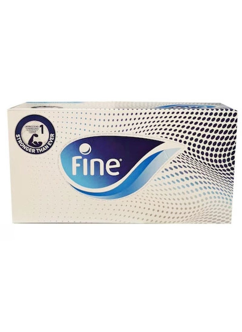 Fine Sterilized White Facial Tissues Classic Euphoria 150X2 Ply  - Image 1