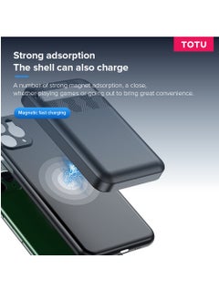 Totu 10000mAh Magsafe Power bank 15W Wireless Charging, Portable Design, with USB-C 20W PD fast charge Compatible with iPhone16/15/14/13/12/series/android devices  - Image 4
