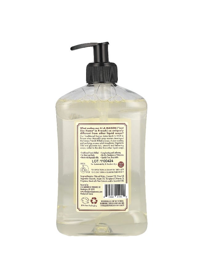 A La Maison De Provence A La Maison de Provence, Liquid Soap For Hand & Body, Citrus Blossom, 16.9 fl oz (500 ml)  - Image 2