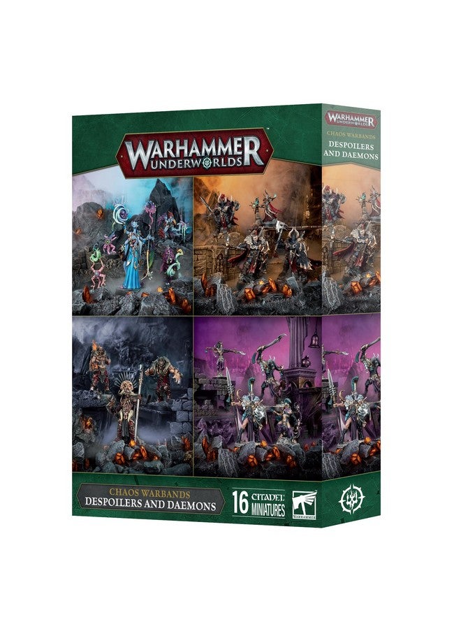 Games Workshop Warhammer Despoilers and Daemons Underworlds Chaos Warbands