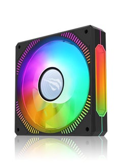 havit ARGB CPU Fan Silent PC Cooler Infinite Mirror Light Effect Hydraulic Bearing Low Noise Suitable for Computer Case  - Image 1