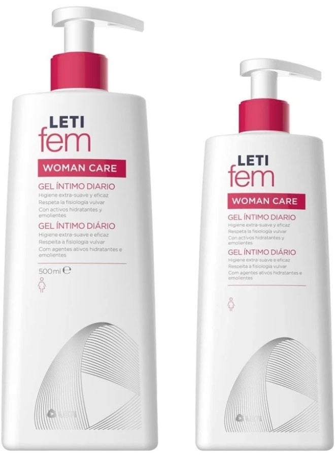 LETIfem Woman Care Daily Intimate Gel 500ml - Image 3