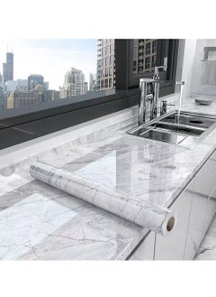 HEXABEX 1000x60CM Kitchen Oil-Proof Film Waterproof Moisture-Proof Self-Adhesive Wallpaper Kitchen Sticker  - Image 1
