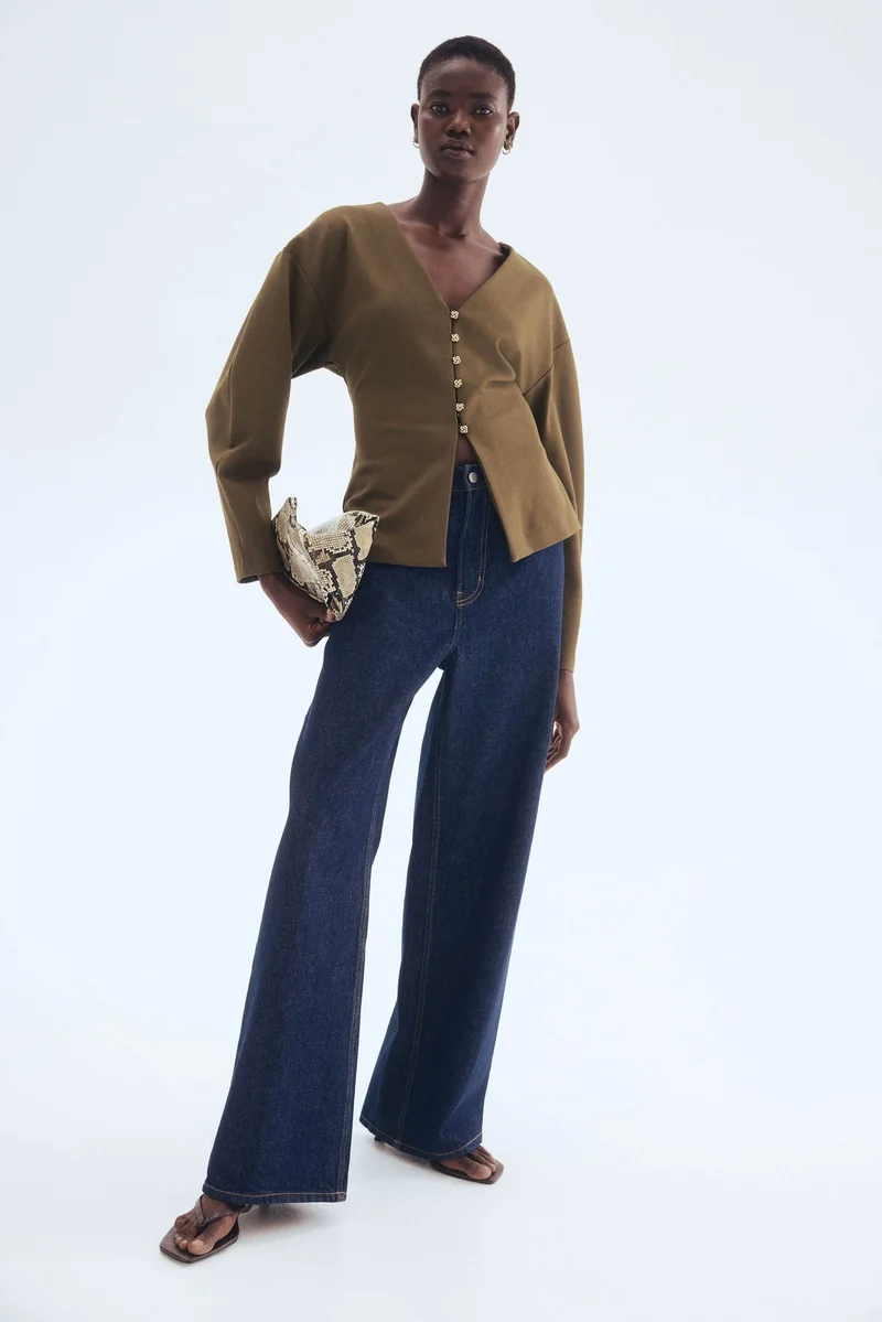 اتش اند ام كارديغان بتصميم محدد عند الخصر