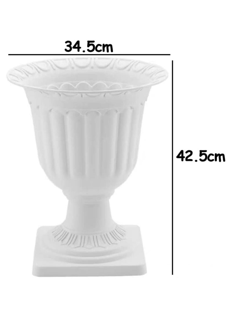 LINGWEI - Plastic Plant Pots Vase Planter Pots for Garden Decor Flower Seedlings Nursery Pot Flower Plant Container - Image 1