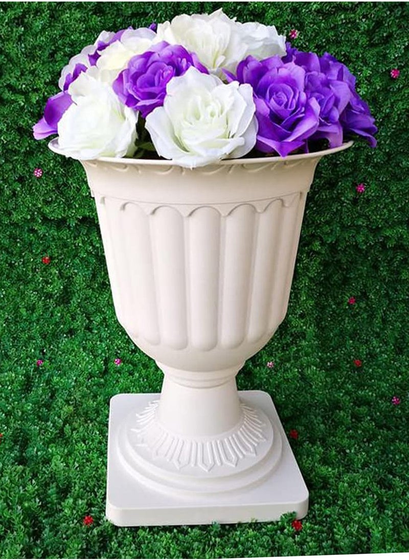 LINGWEI - Plastic Plant Pots Vase Planter Pots for Garden Decor Flower Seedlings Nursery Pot Flower Plant Container - Image 1
