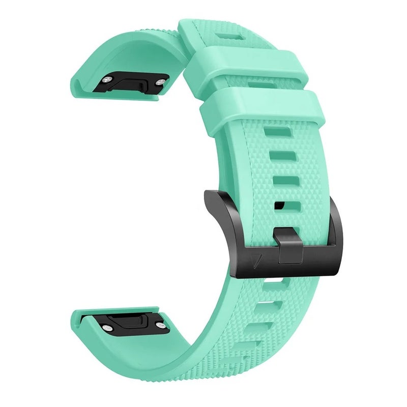Bluejw Price Quick Fit 22mm Silicone Replacement Band for Garmin Fenix 8/7/6/5 – Durable Rubber Watch Strap to Replace the Watch Strap - Image 5