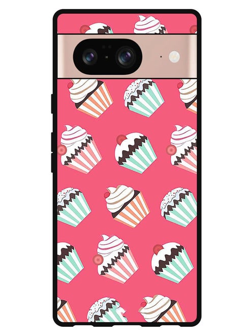 Protective Case Anti Scratch Shock Proof Bumper Cover For Google Pixel 8 Ice Cream Con