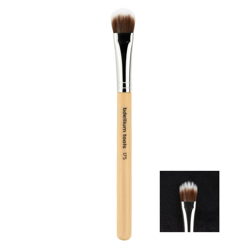 Bdellium Tools Bdellium Tools Professional Makeup Brush - Special FX Series 175 FX10 - With Soft Synthetic Fibers, For Adding Paint Texture (Bamboo, 1pc)