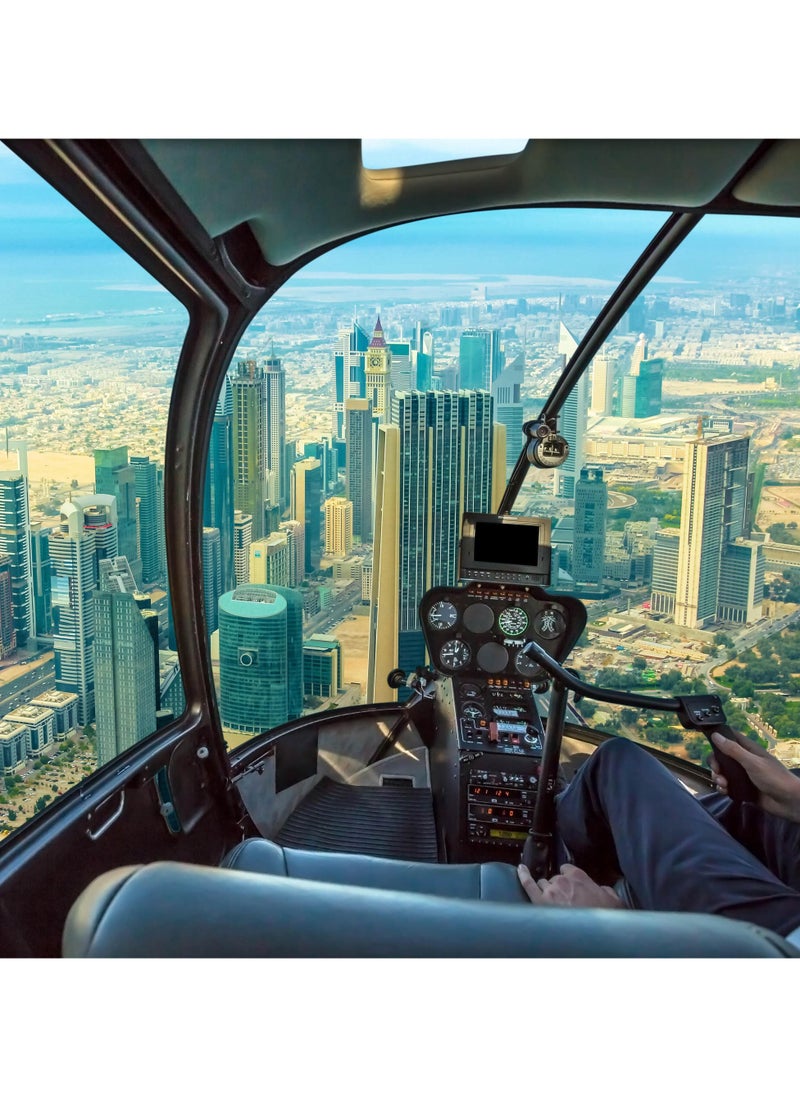 Wondergifts Dubai Helicopter Adventure Over the Iconic Palm Jumeirah Experience Gift with Free Spa Voucher  - Image 4