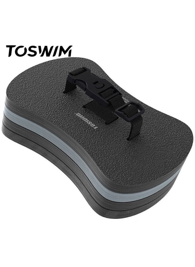 Toswim Swimming Back Float Kickboard Equipment Adult Water Float Children's Swim Aid Board Swimming Float Board Flying Fish Silver - Image 3