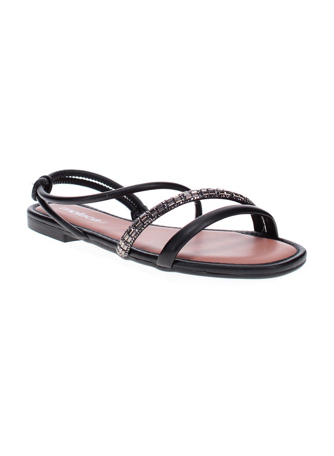 MOLECA Ankle Strap Open Toe Flat Sandals - Image 3