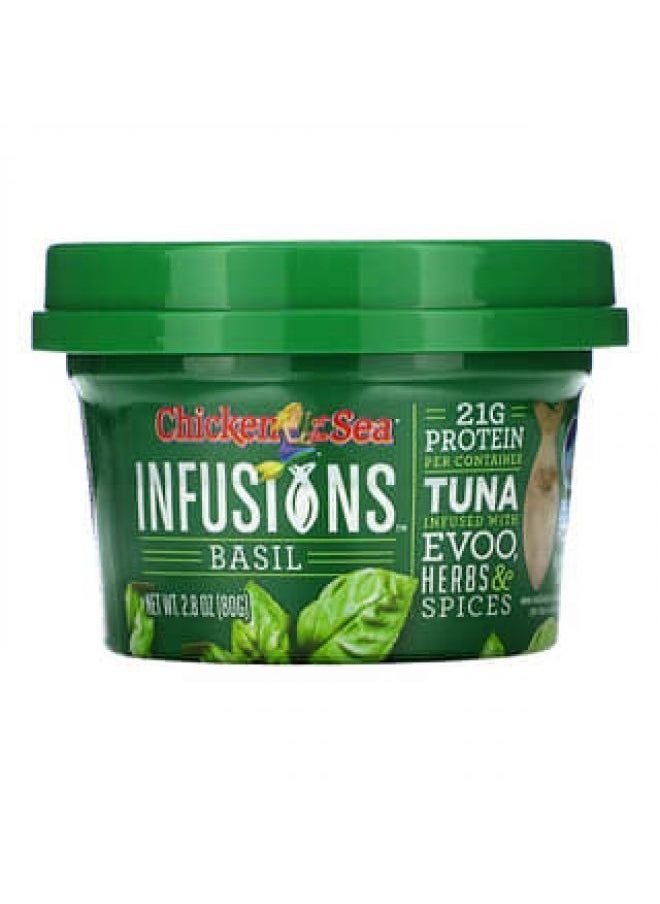 Chicken Of The Sea Chicken of the Sea, Infusions Wild Caught Tuna, Basil, 2.8 oz ( 80 g)  - Image 2