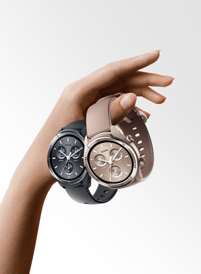 Mibro A3 Smartwatch 1.39" – Bluetooth Call, GPS, 2ATM Water-Resistant, Touchscreen – Mocha - Image 4