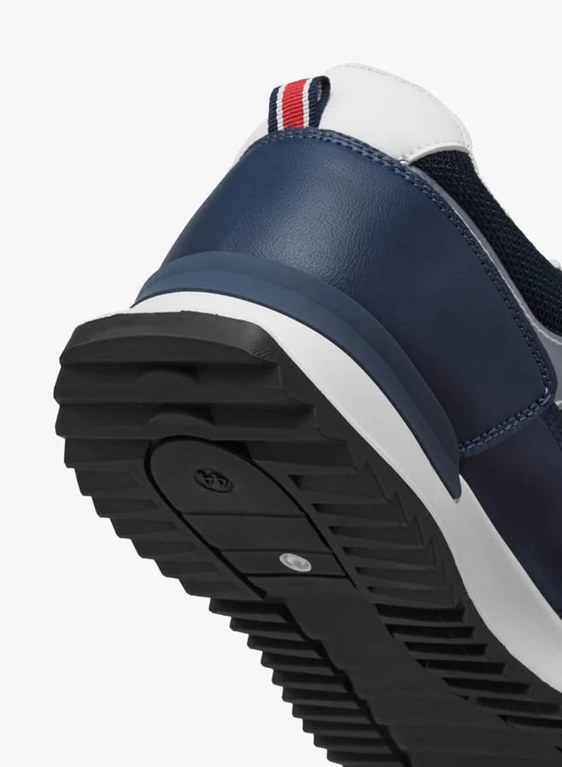 LBL by Shoexpress Men Panelled Sneakers with Lace-Up Closure