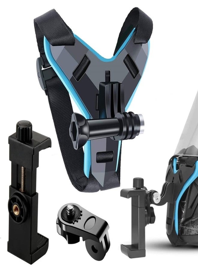 STELA Motorcycle Helmet Chin Strap Mount Compatible with Go-Pro Hero - Image 4