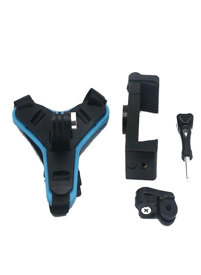 STELA Motorcycle Helmet Chin Strap Mount Compatible with Go-Pro Hero - Image 1