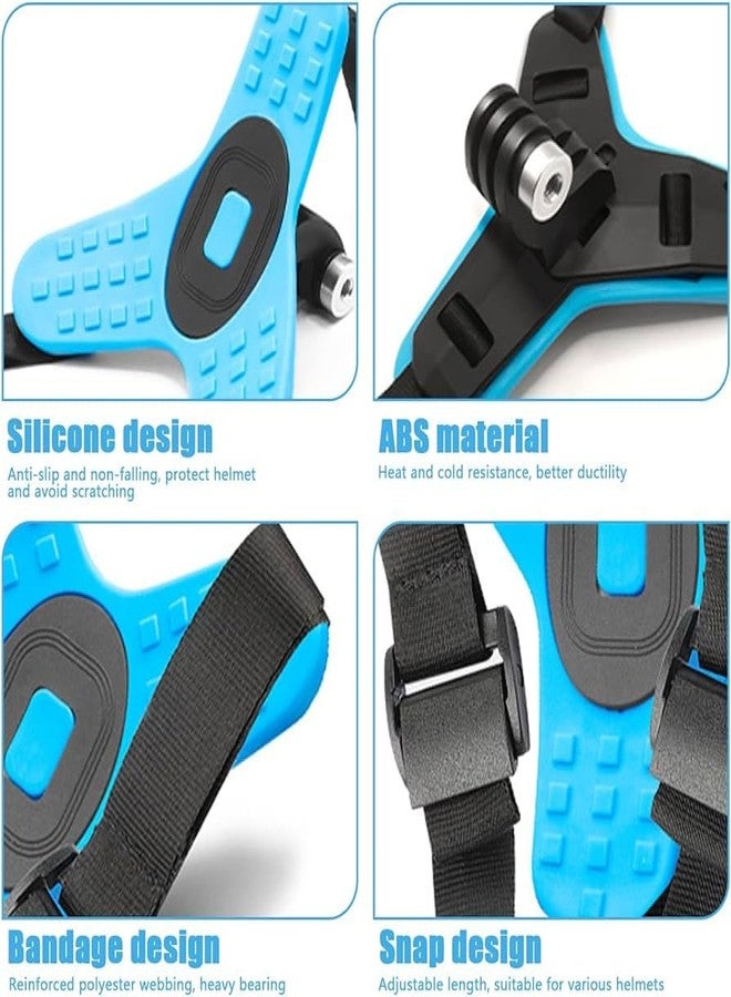 STELA Motorcycle Helmet Chin Strap Mount Compatible with Go-Pro Hero - Image 3