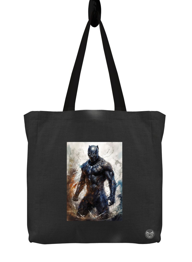 Canvas bag with hero design print