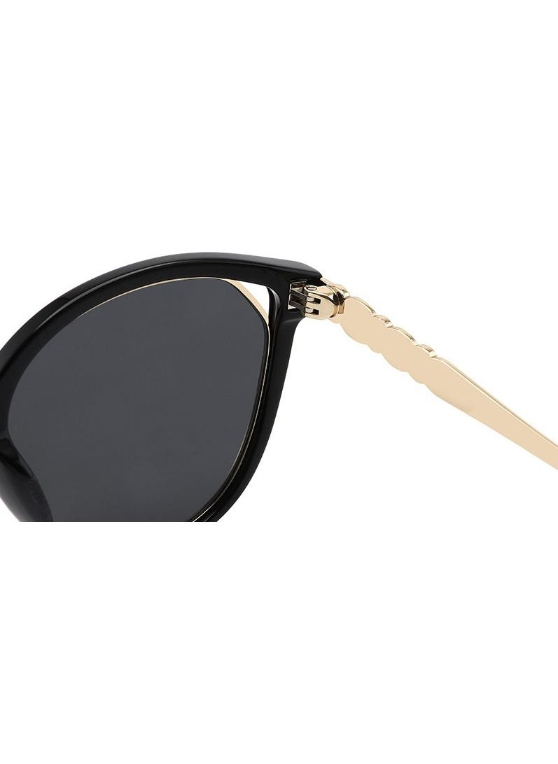ZIAZONE - Ziazone Acetate Metal Cat Eye Sunglasses - Image 1