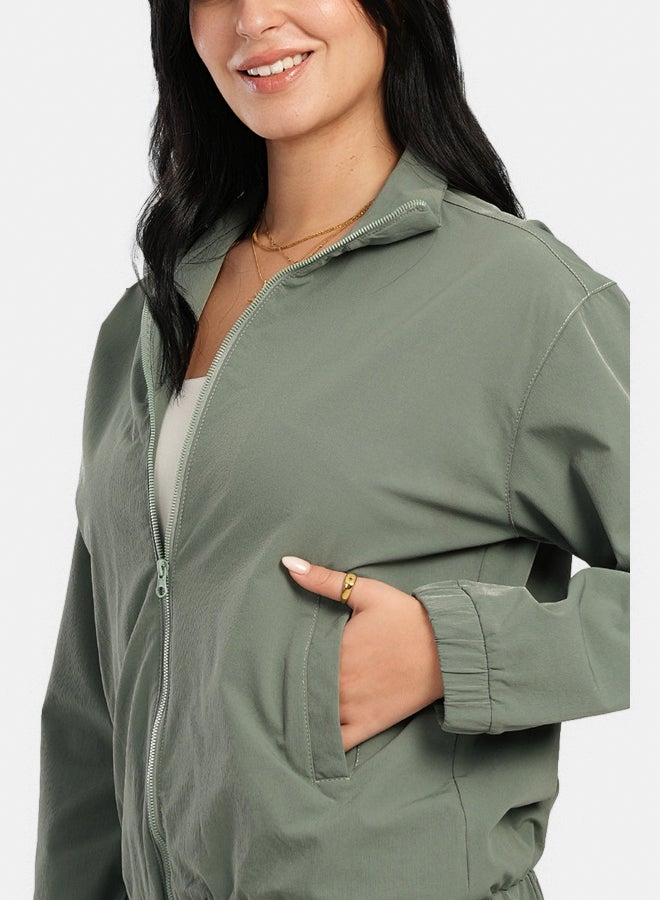 Carina Lounge Jacket with Zipper Closure  - Image 4