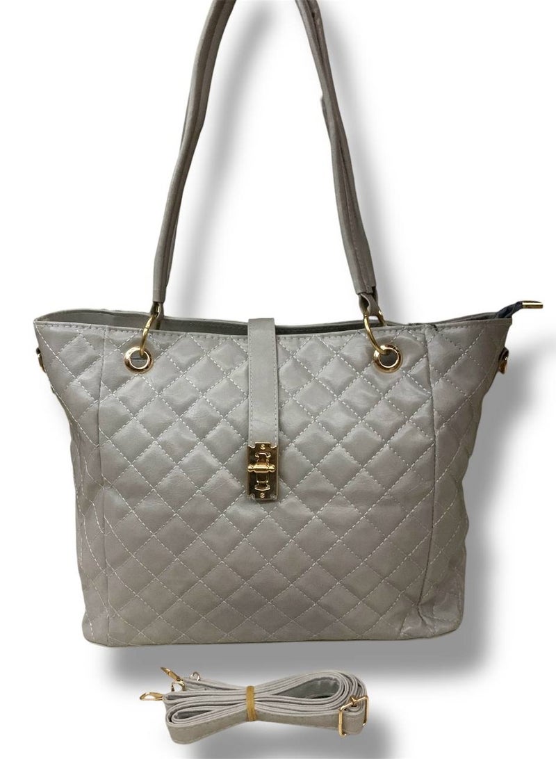 Grey Crossbody & Shoulder Handbag for Women - Image 2