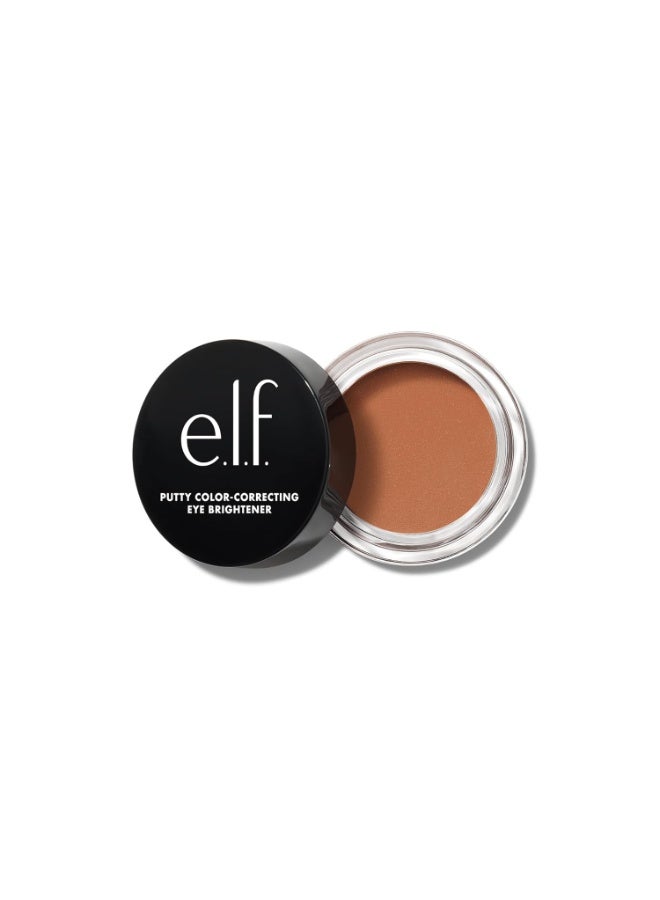 elf e.l.f. Putty Colour-Correcting Eye Brightener, Under-eye Brightener & Primer For Reducing Appearance Of Dark Circles, Vegan & Cruelty-free, Tan/Deep 4.2g - Image 1