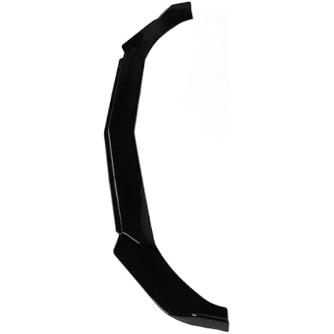 Brilluxa Bumper Lip, Front Lip Splitter and Front Spoiler, 150cm Glossy Black Universal Fit Lower Valance Splitter for Car Sedan Coupe SUV - Image 3