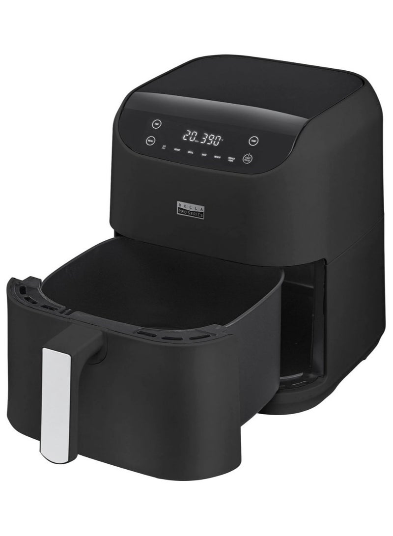 Bella Bella Pro Series 6 qt. 1500 Watts, 120 Volts Digital Air Fryer with Digital Touchscreen, Black - Image 2