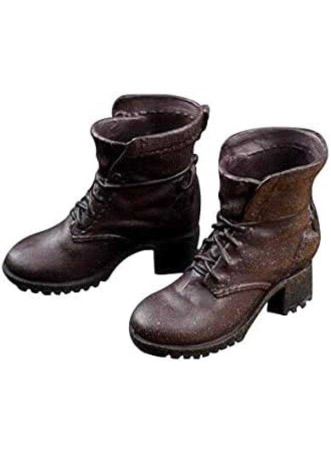 silvercnc 1/6 Female Boots PU Leather Shoes for 12 DML DID BBI TTL Accessories  - Image 2