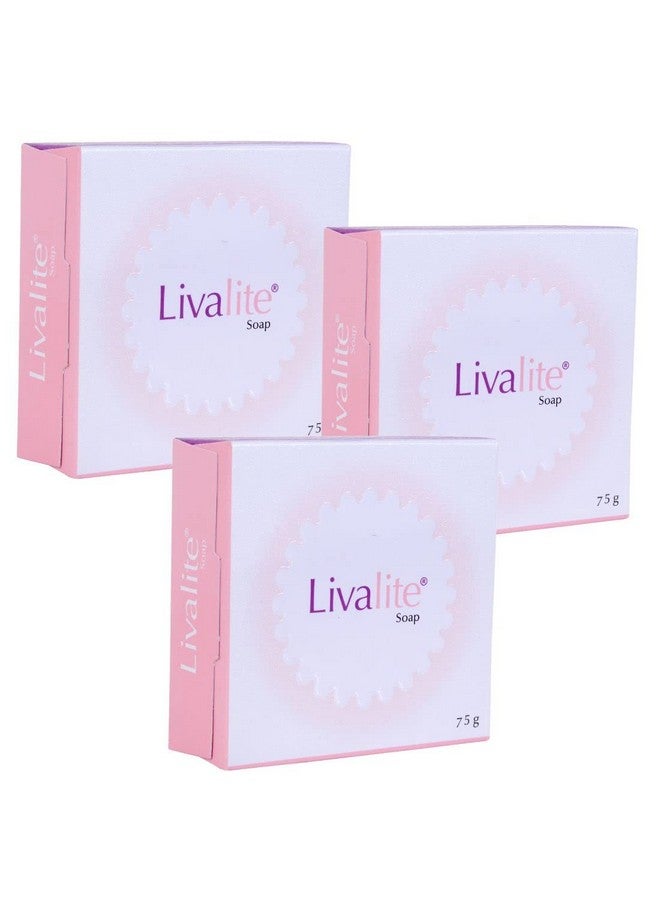 Zydus Liva Soap for Natural Glowing Skin - 75 Gram, Pack of 3 - Image 2