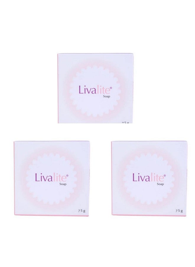 Zydus Liva Soap for Natural Glowing Skin - 75 Gram, Pack of 3 - Image 4