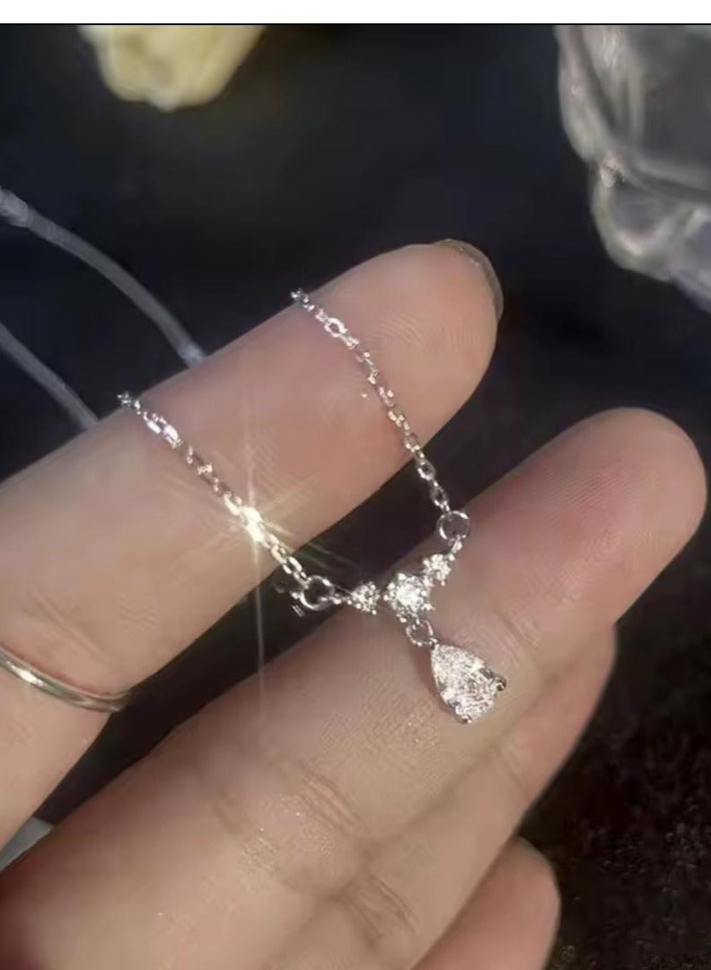 سيمهو قلادة فضية أنيقه - Image 2