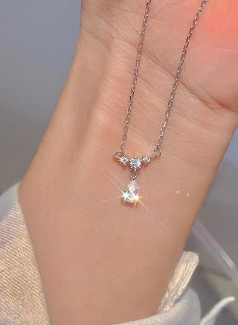 سيمهو قلادة فضية أنيقه - Image 4