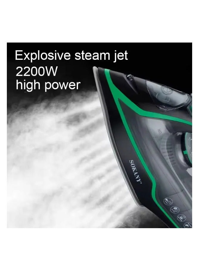 sokany Sokany Sk-Yd-2094 Steam Iron 230Ml Capacity Water Tank - green - Image 5