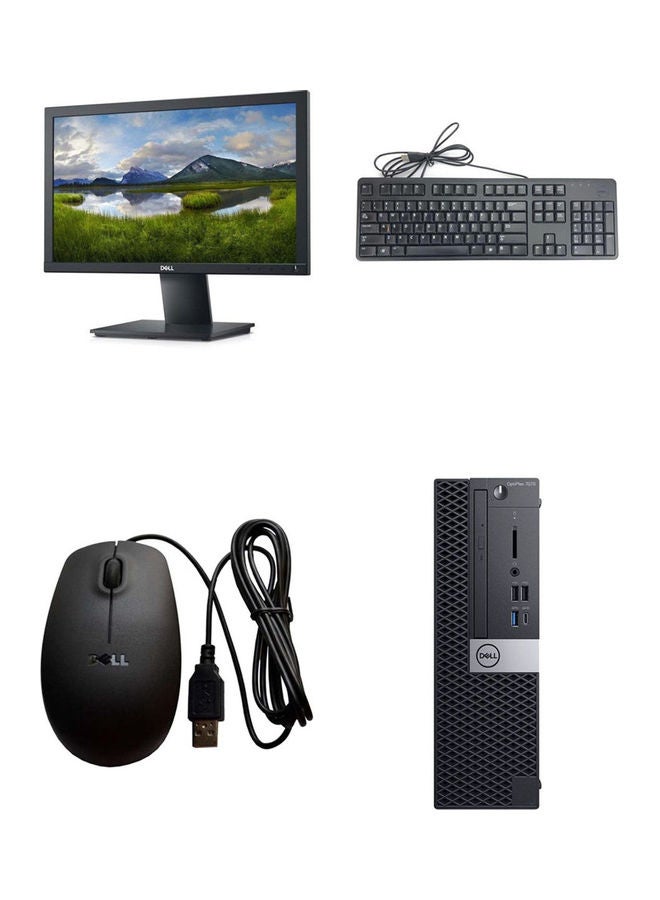 DELL Optiplex 5060 Tower PC with Core i5 Processor/4GB RAM/1TB HDD/Intel HD Graphics Desktop Set Black - Image 1