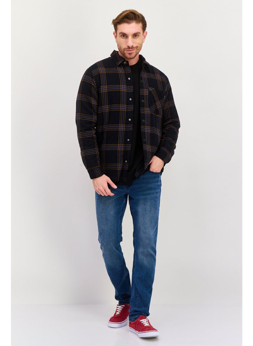 Hurley Men Sportwear Fit Outdoor Jacket, Black Combo  - Image 4