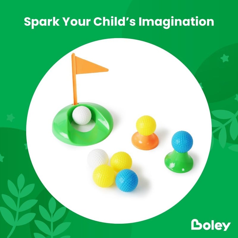 BOLEY Boley Kids Golf Set  Interactive Golf Toy with Automatic Ball Release Putting Green and Club  Fun Indoor  Outdoor Sports Toy for Toddlers and Kids  Perfect for Developing Coordination Skills - Image 3
