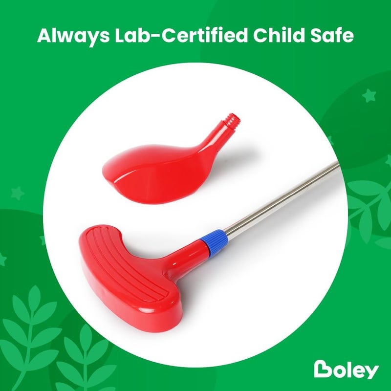 BOLEY Boley Kids Golf Set  Interactive Golf Toy with Automatic Ball Release Putting Green and Club  Fun Indoor  Outdoor Sports Toy for Toddlers and Kids  Perfect for Developing Coordination Skills - Image 4