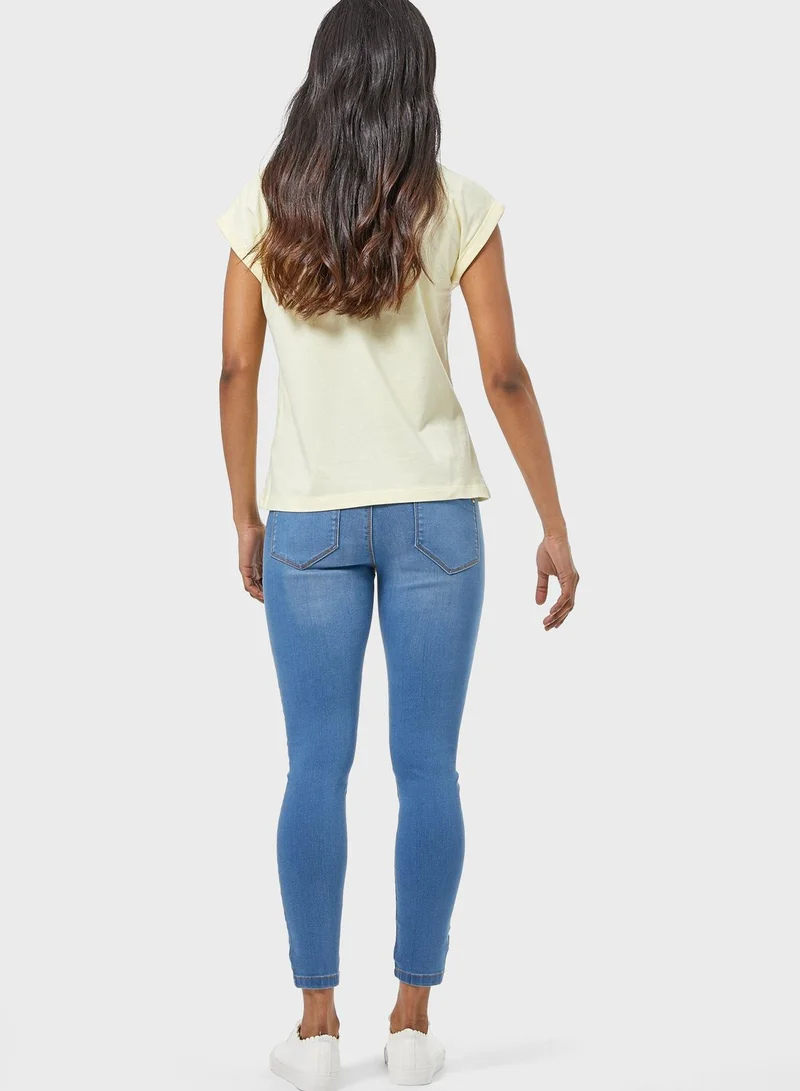 DOROTHY PERKINS Frankie High Rise Super Skinny Jeans