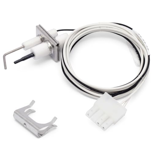 Dusledel Q3400A1024/U Igniters Flame Rod Assembly Replacement for Honeywell Q3450 Q3480 Q3620 R42640-001, Upgraded Flame Rod Sensor Igniters 24V Silcon Nitride Ignitors for SV9500M Valve - Image 1