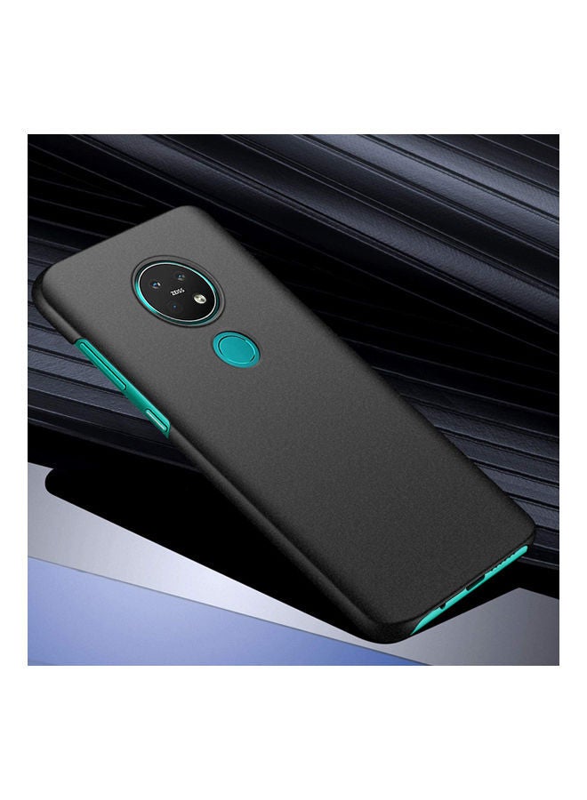 NIBEMINENT Ultra Thin Antifingerprint And Minimalist Hard Pc Cover For Nokia 7.2 Black - Image 2