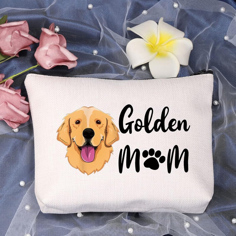 LEVLO Golden Mom Makeup Bag for Dog Lovers - Image 3