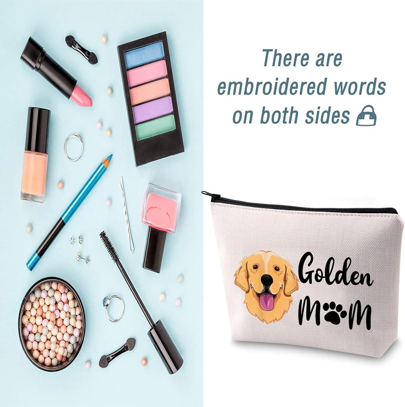 LEVLO Golden Mom Makeup Bag for Dog Lovers - Image 4