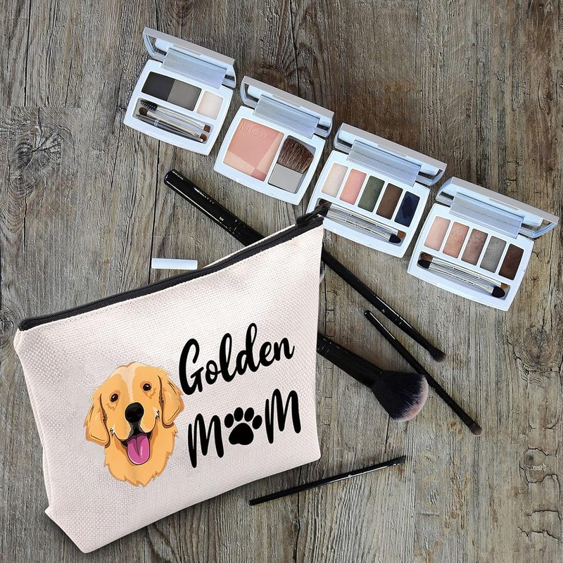 LEVLO Golden Mom Makeup Bag for Dog Lovers - Image 5